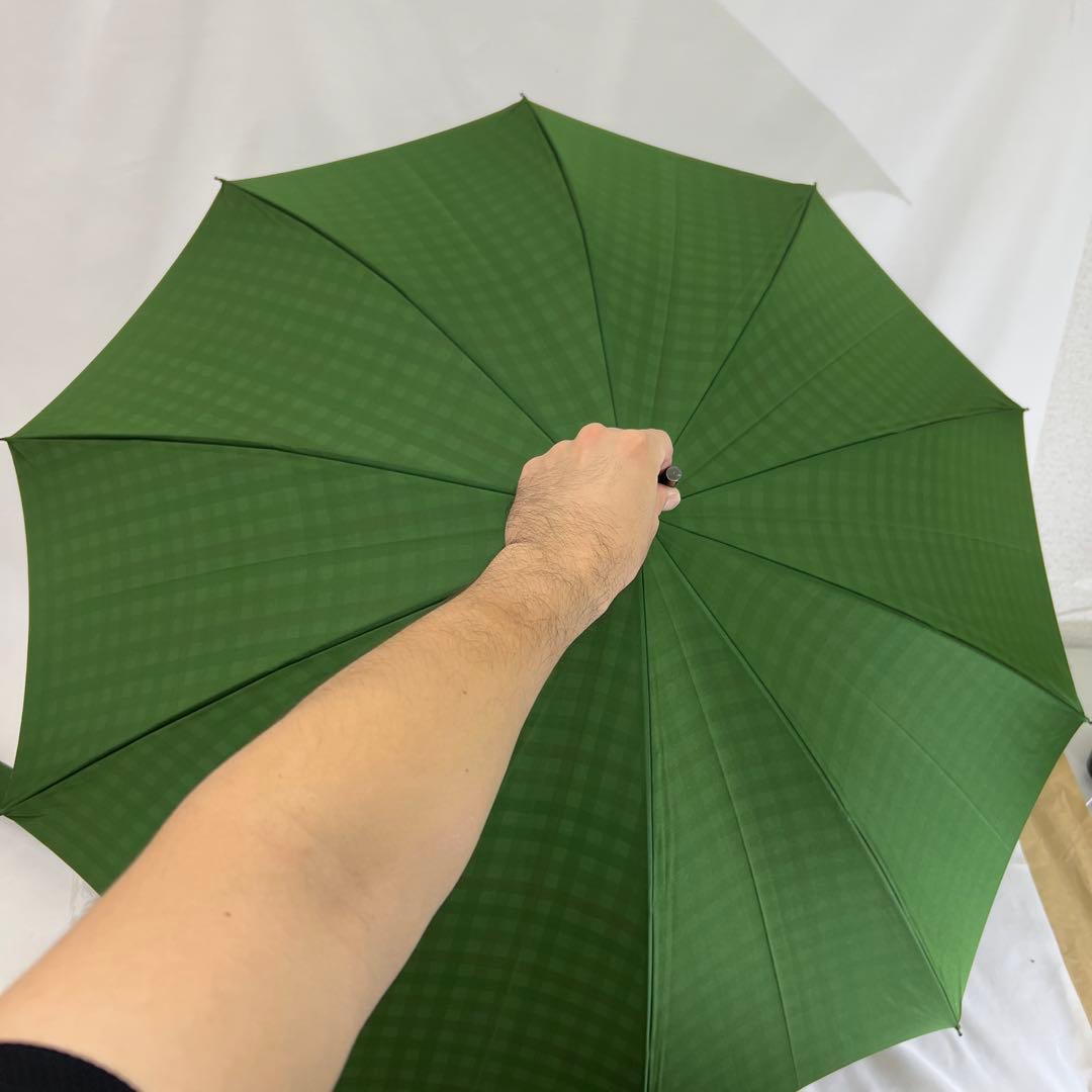 新品未使用 S.YONEDA 傘 米田正一商店 アニマルヘッド ピュアグリーン