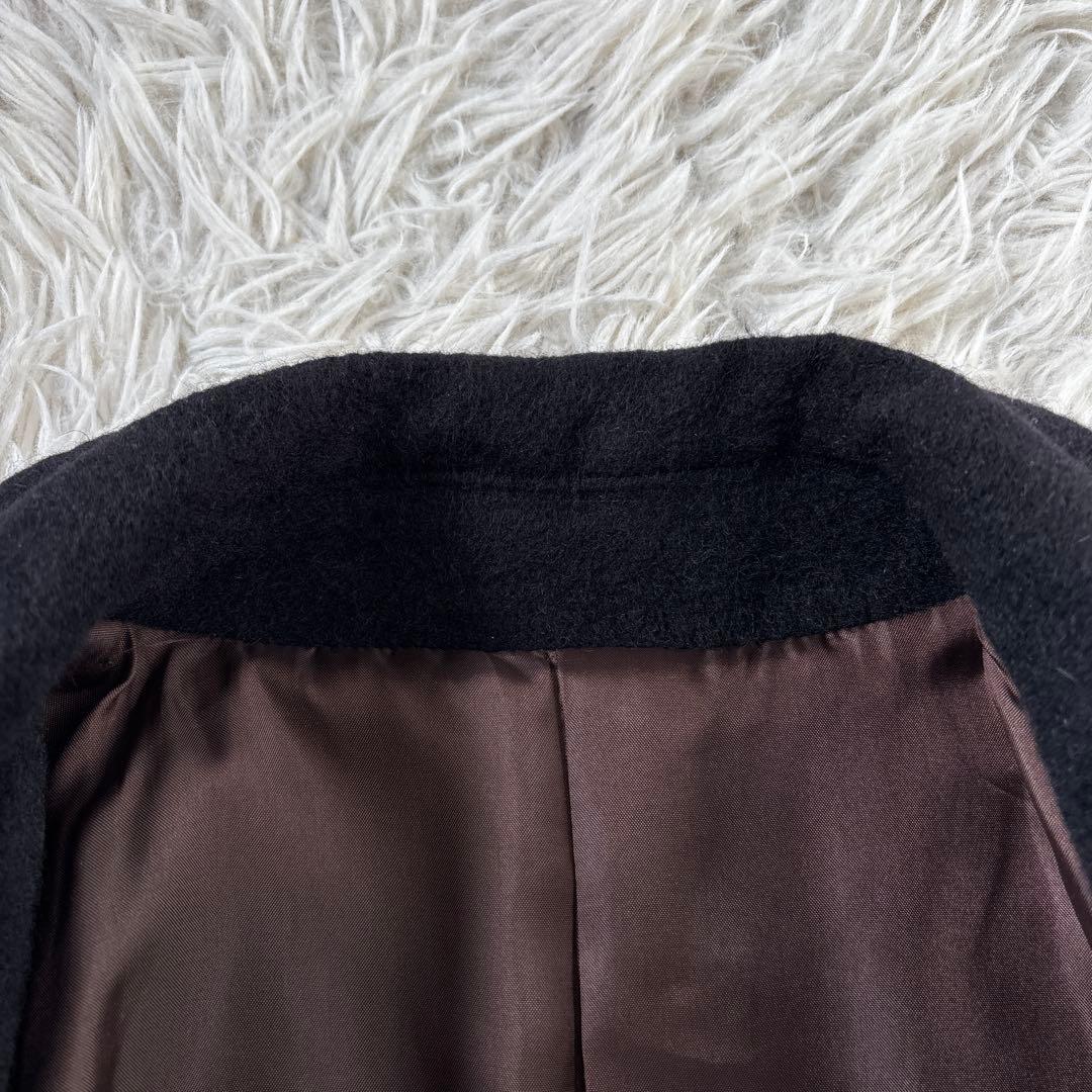 超希少☆【ジャンポールゴルチェ】アンゴラ ブラック ロゴボタン