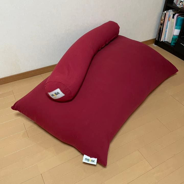 ヨギボー Yogibo Midi + Roll Midi セット ワインレッド - メルカリ