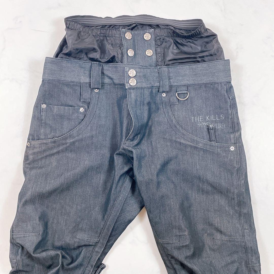 AA HARDWEAR DEAD KANSAS デニム調スノーウェア上下セット - メルカリ