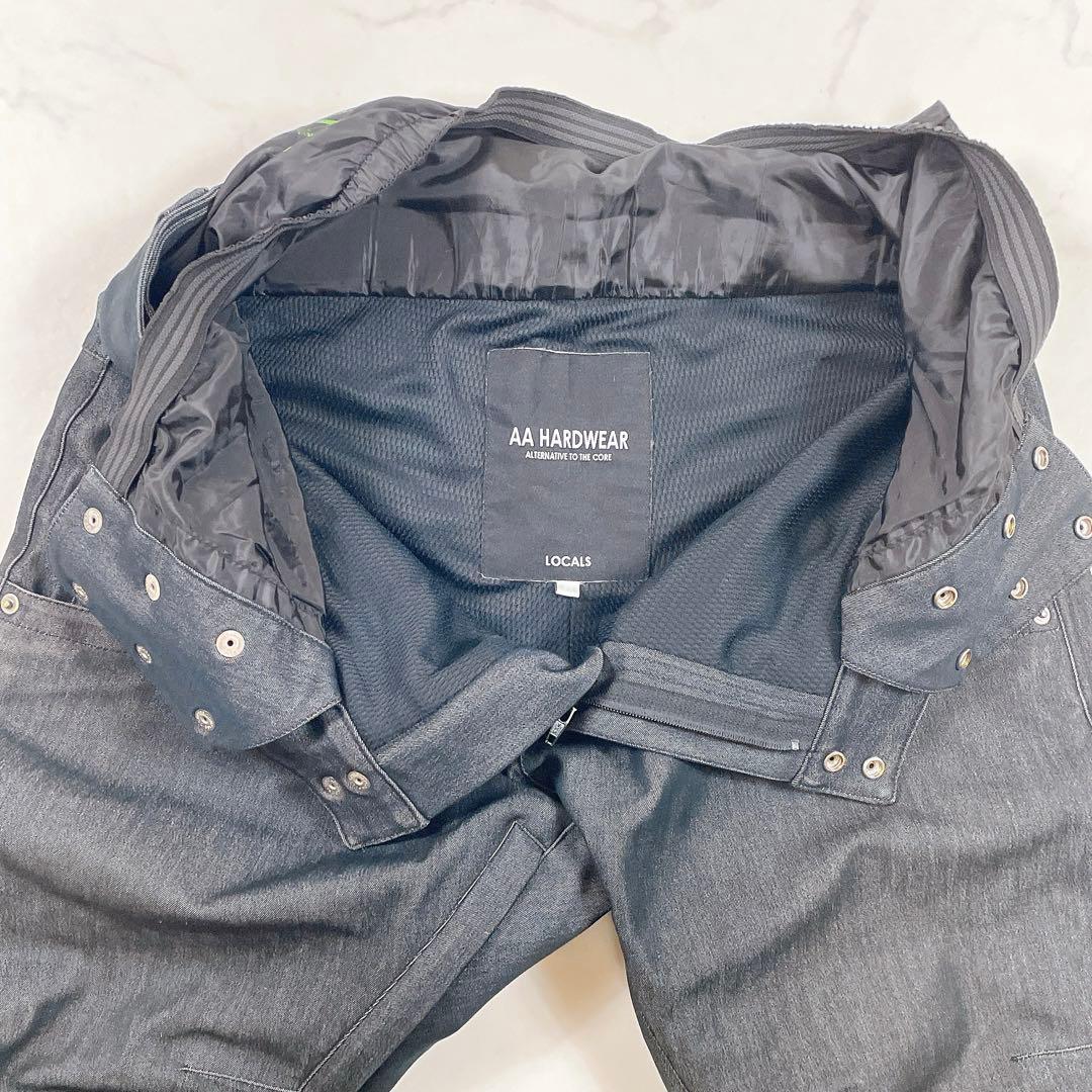 AA HARDWEAR DEAD KANSAS デニム調スノーウェア上下セット - メルカリ