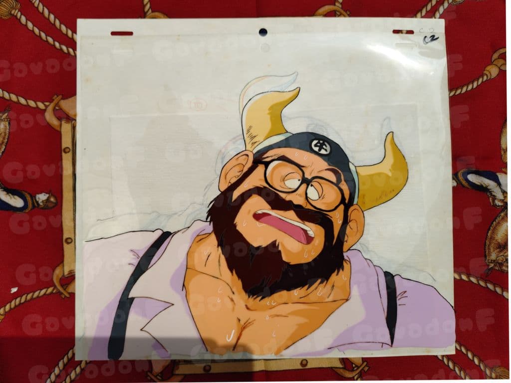 セル画 ドラゴンボール 牛魔王 当時物 6111］ ドラゴンボール とびら絵カード （5）第十一話 フライパン山の