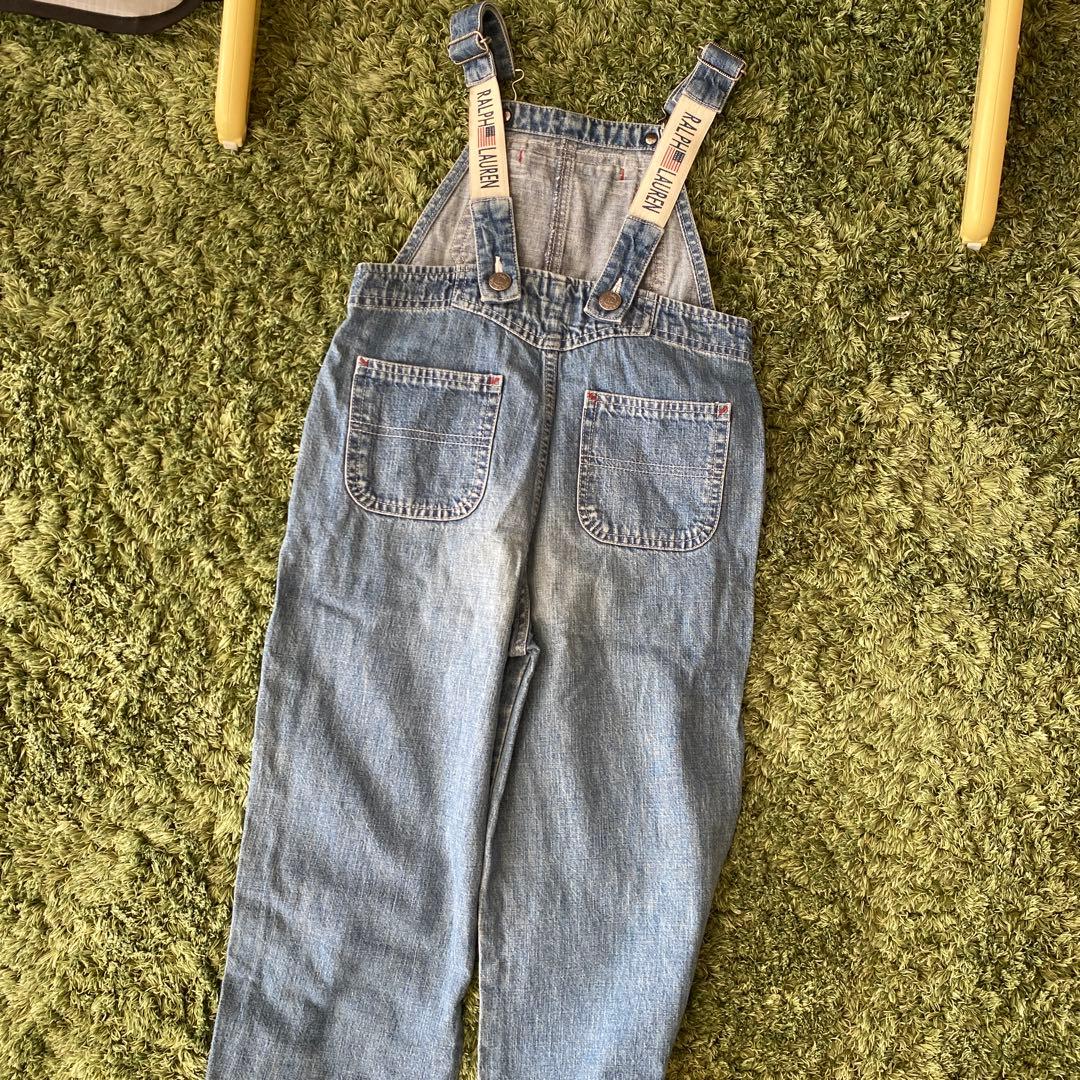 希少 ヴィンテージ ポロ ラルフローレン オーバーオール 100 - メルカリ