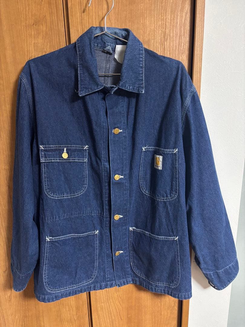Carhartt デニムカバーオール ワークジャケット インディゴ カーハート