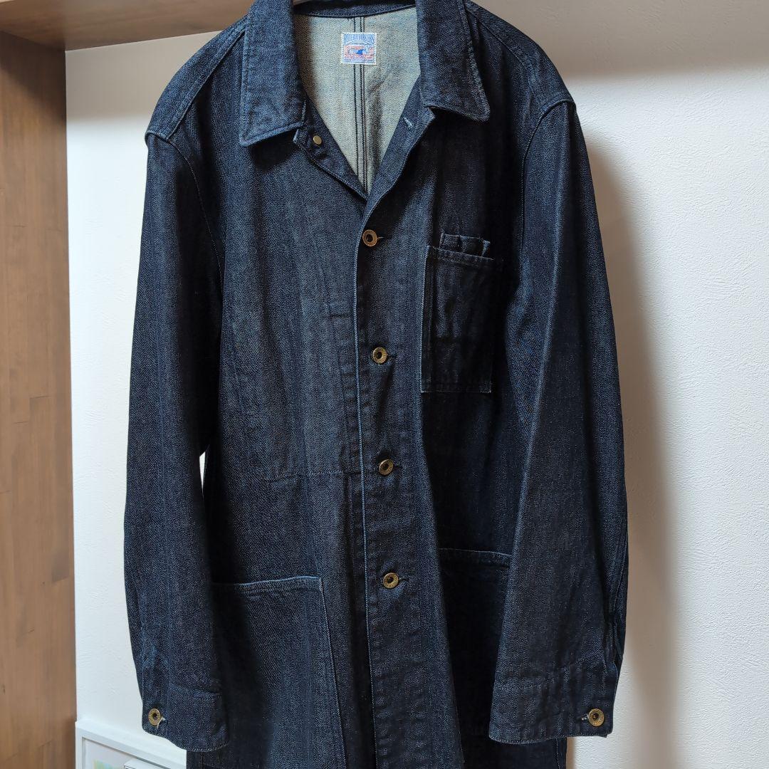 しょうへい様専用 THE SUPERIOR LABOR デニムコート - メルカリ