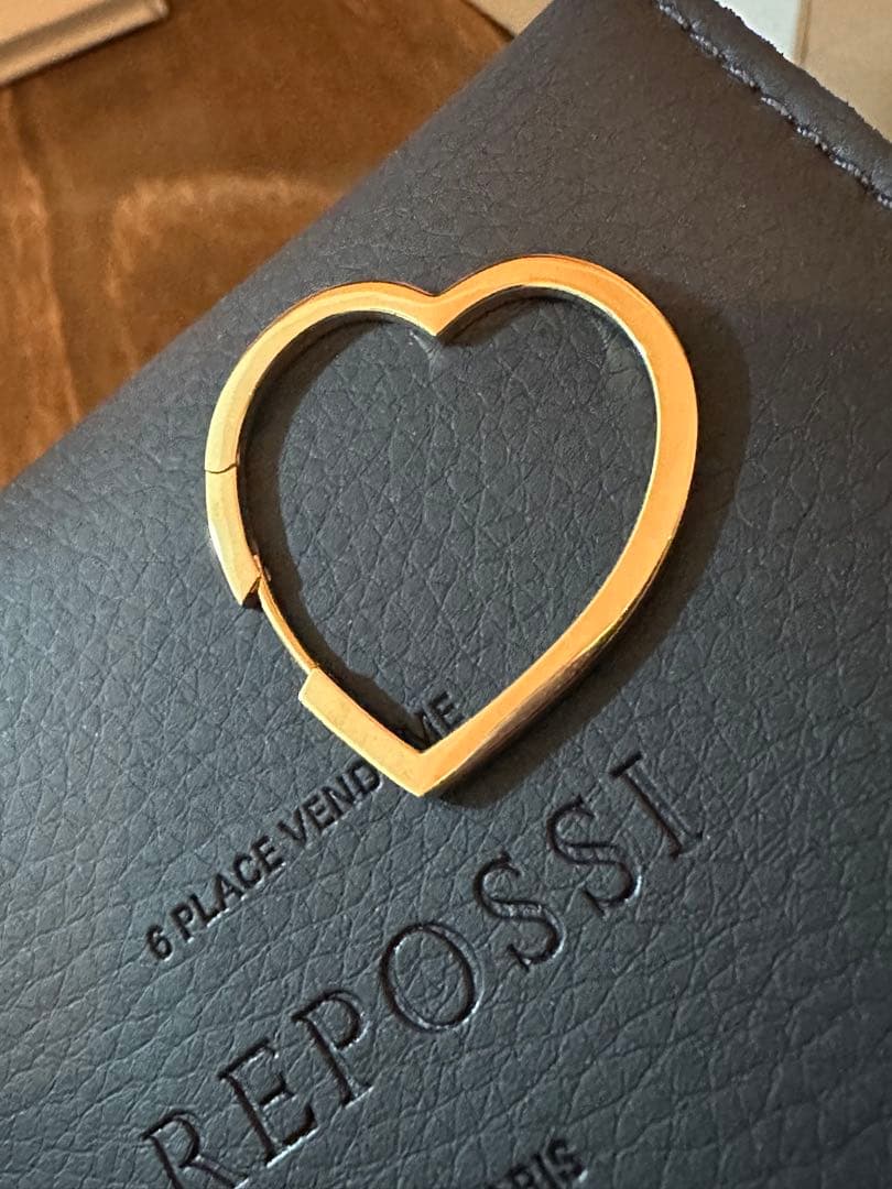 レポシ REPOSSI ピアス ハート - メルカリ