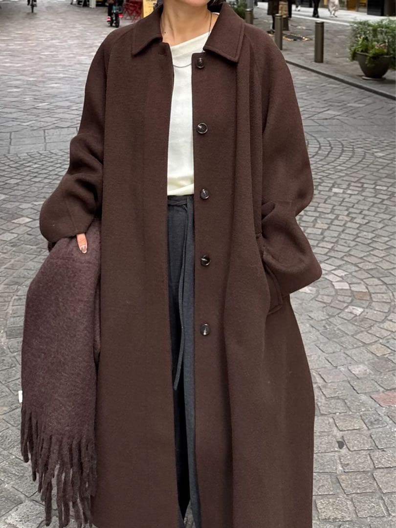 eongul Cashmere Wool Overcoat - メルカリ