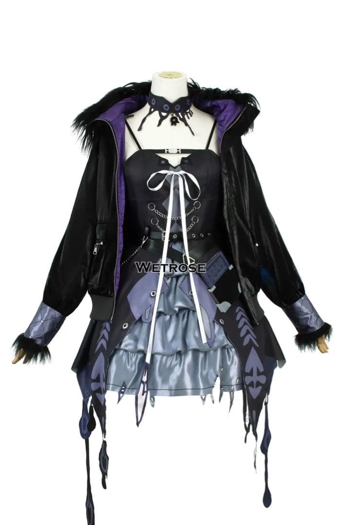 ホロライブ シオリ・ノヴェラ コスプレ衣装 靴付き ホロライブ シオリ