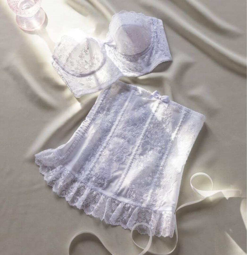 タカミブライダル ブライダルインナー ホワイトランジェリーDセット