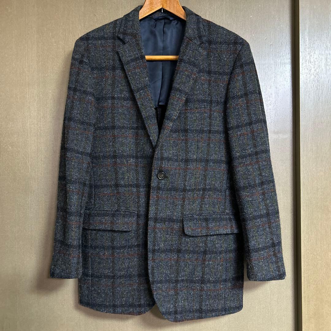 ブルックスブラザーズ　ハリスツイード　テーラードジャケット Brooks Brothers - ブルックスブラザーズ ハリスツイード テーラード