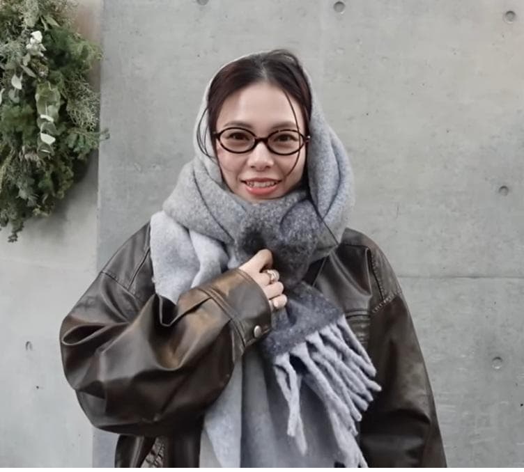 searoomlynn×伊原葵 エコレザーヴィンテージブルゾン（ダークオリーブ