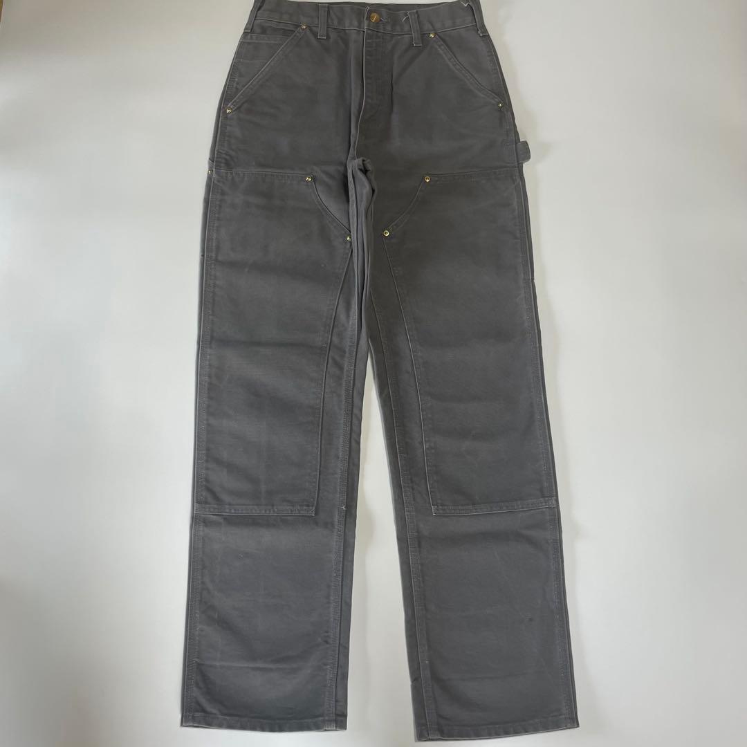 USA製】carhartt ダブルニー ペインターパンツ グレーGVL W29 - メルカリ