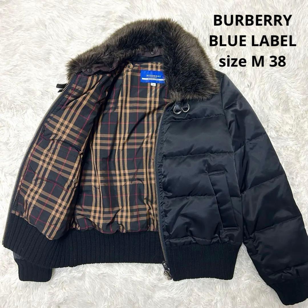 VOLCOM GORE-TEX L GORE-TEX JKT-BURBERRY BLUE LABEL/ダウンコート/38
