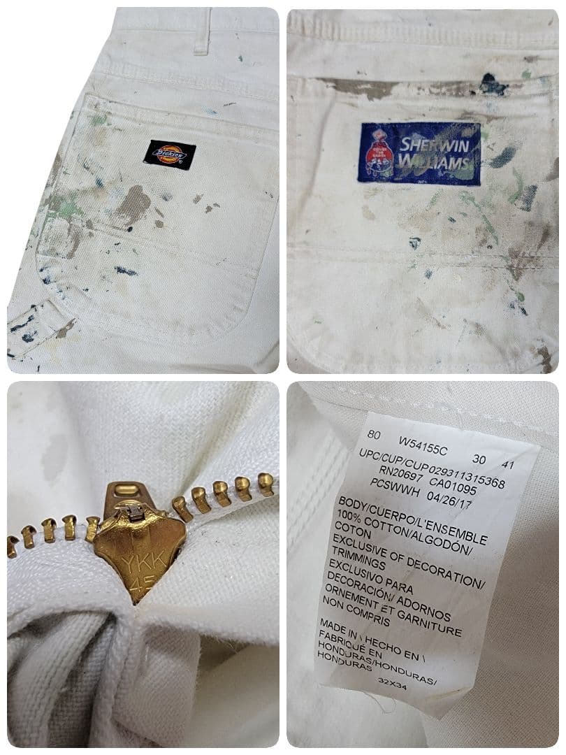 JESSE着 Dickies Sherwin Williams ペインターパンツ - メルカリ