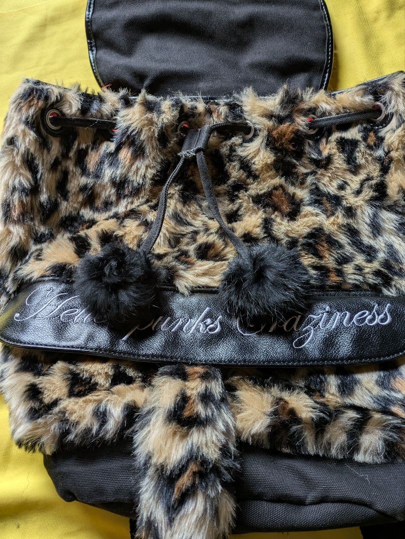 HELL CAT PUNKS ヘルキャットパンクス ヒョウ柄リュック - メルカリ