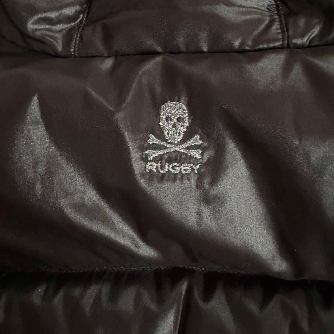 Ralph Lauren ラルフローレン ラグビーファー付き ダウンベスト - メルカリ