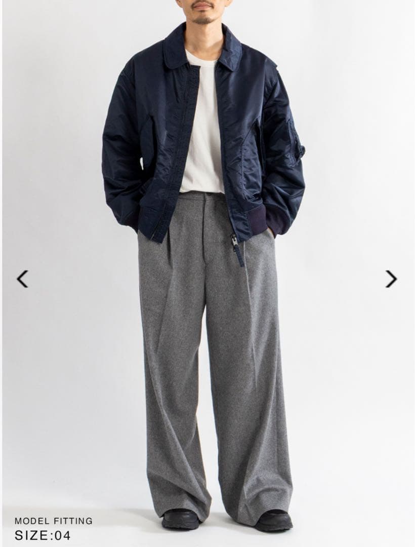 新作 HYKE ハイクTYPE CWU-45/P JACKETメンズ - メルカリ