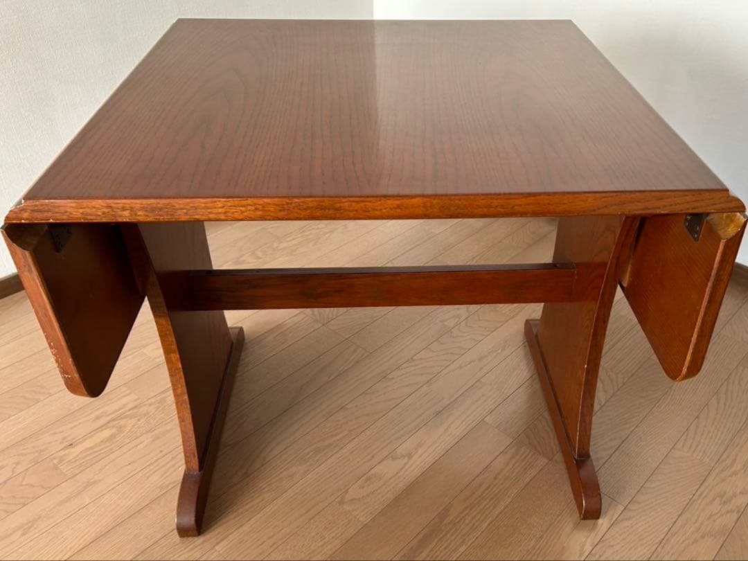 価格交渉OK】 三越 ブルージュ 伸長式 バタフライ ダイニング テーブル