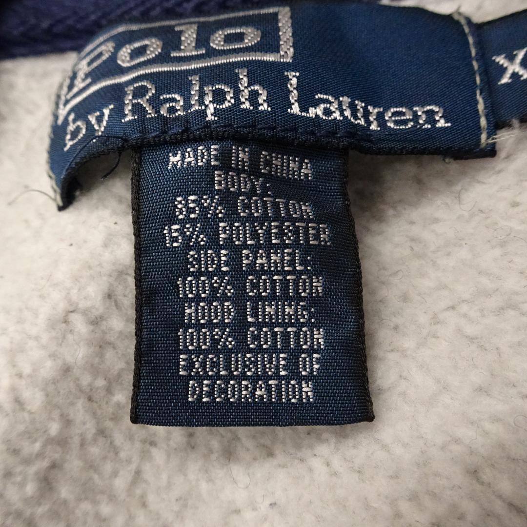 Ralph Lauren ラルフローレン ジップパーカー コンマージップ 90年