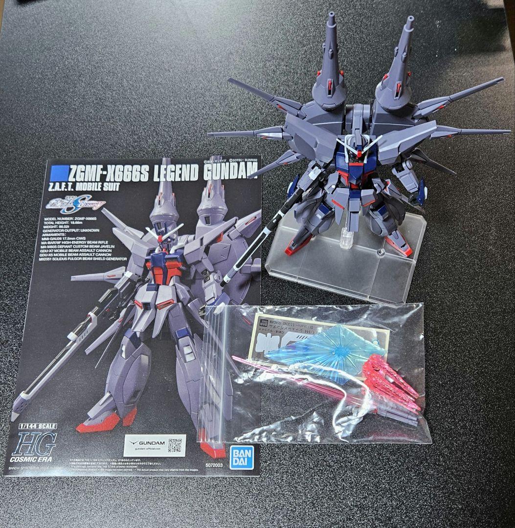 HGCE レジェンドガンダム 部分塗装完成品 - メルカリ