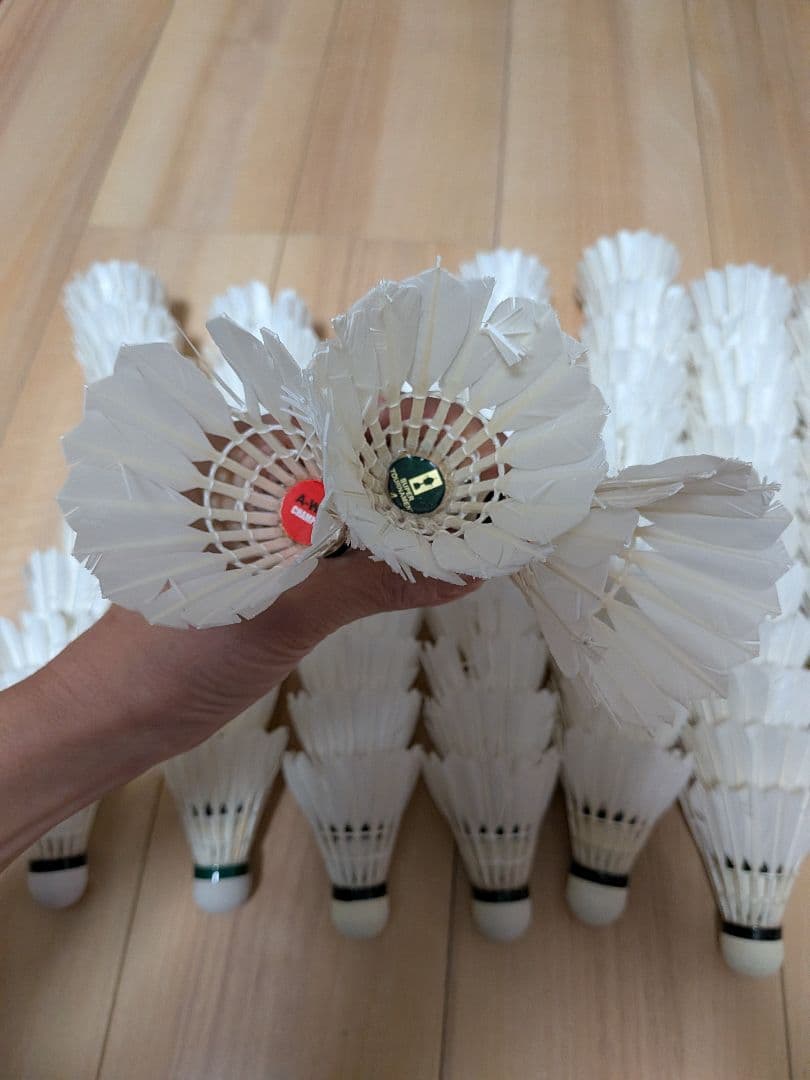 バドミントン中古シャトル240球＋クズシャトル120球サービス - メルカリ