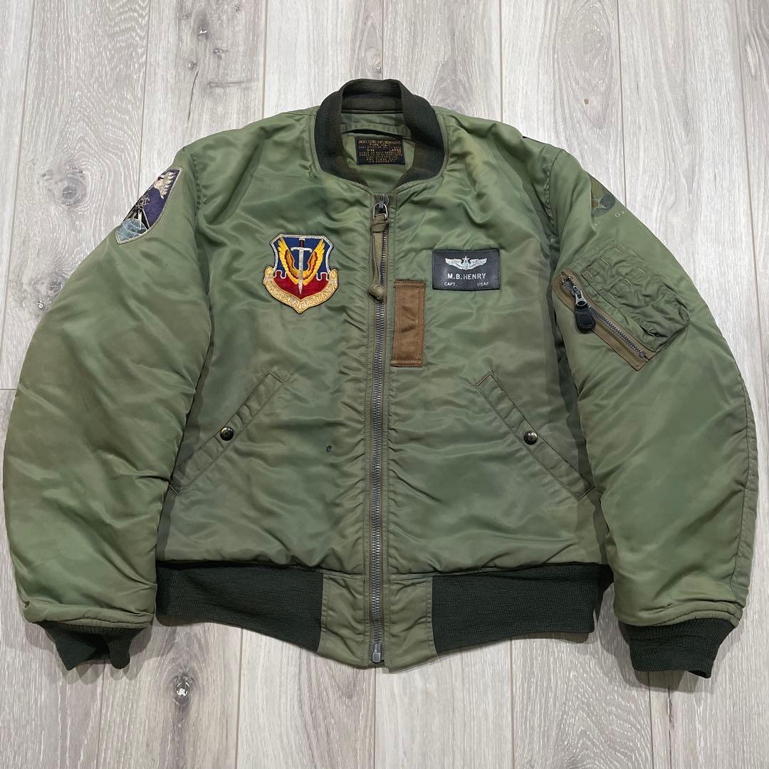 実名復刻 BUZZ RICKSON'S MA-1 フライトジャケット Lサイズ - メルカリ