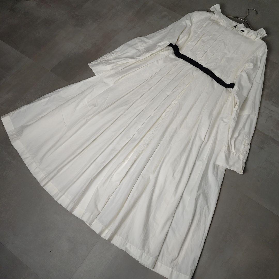 TSUMORICHISATO ツモリチサト デザインシャツワンピース ホワイトM