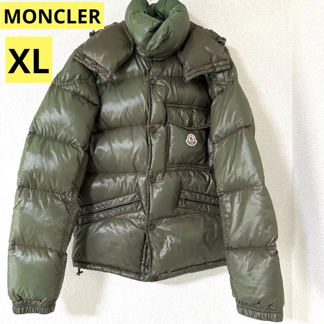メンズXL】モンクレール/MONCLER/オリーブ/グリーン/ダウン/カーキ緑