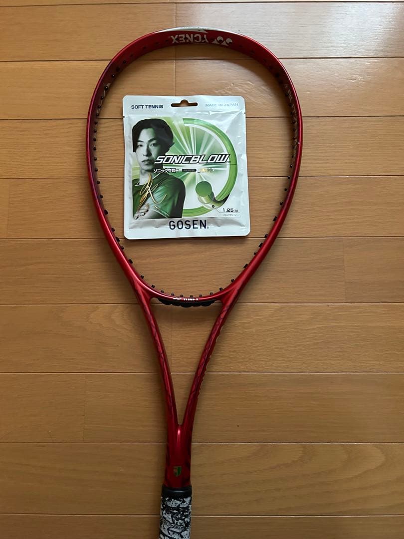 ボルトレイジ 7v 紅 ソフトテニス ラケット - メルカリ