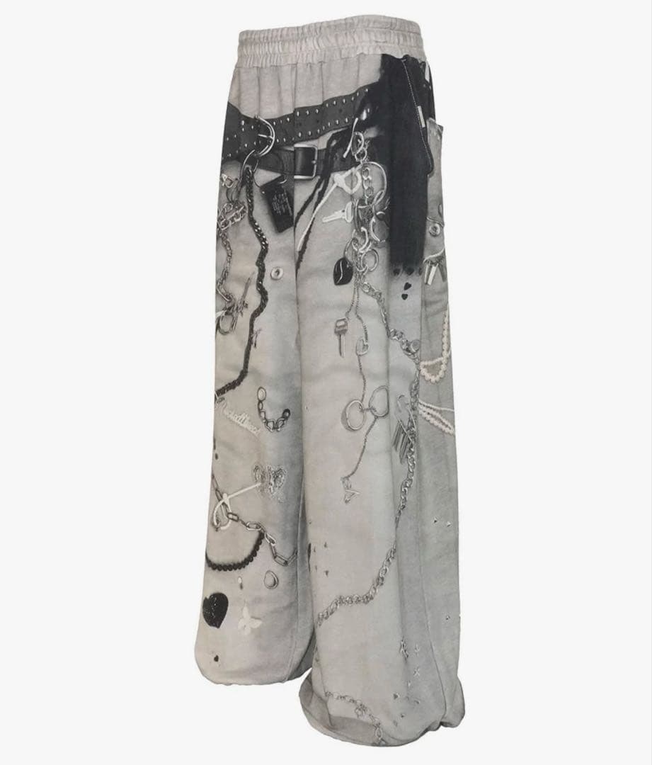 THEREDTHREAD S PRINT SWEAT2 TOYS グレー THEREDTHREAD / ザレッドスレッド】S print sweat2 toys