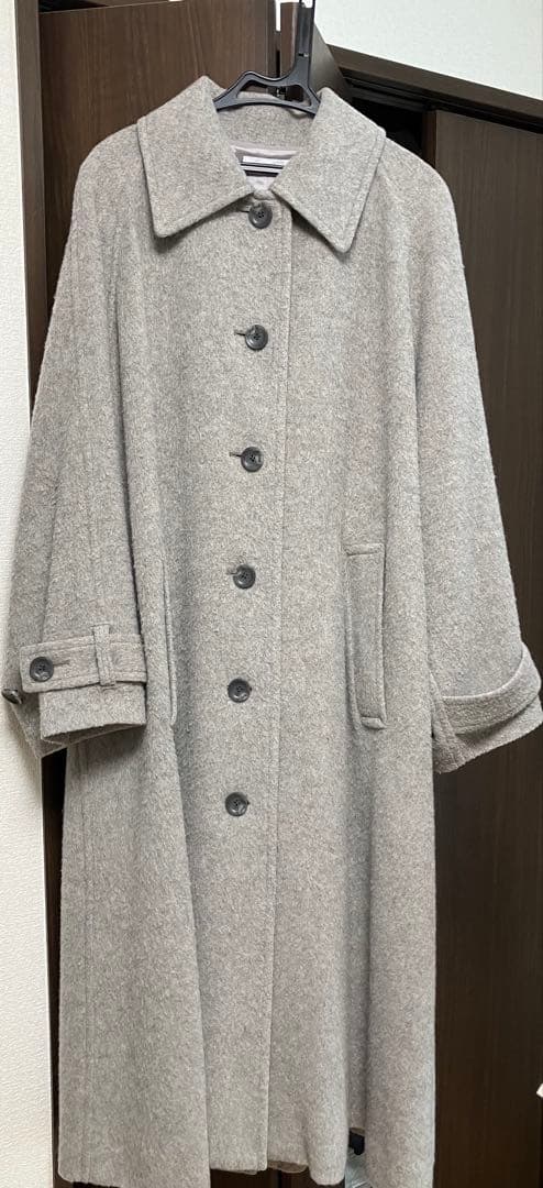 北欧暮らしの道具店 かろやかに揺れるウールロングコート ウォーム