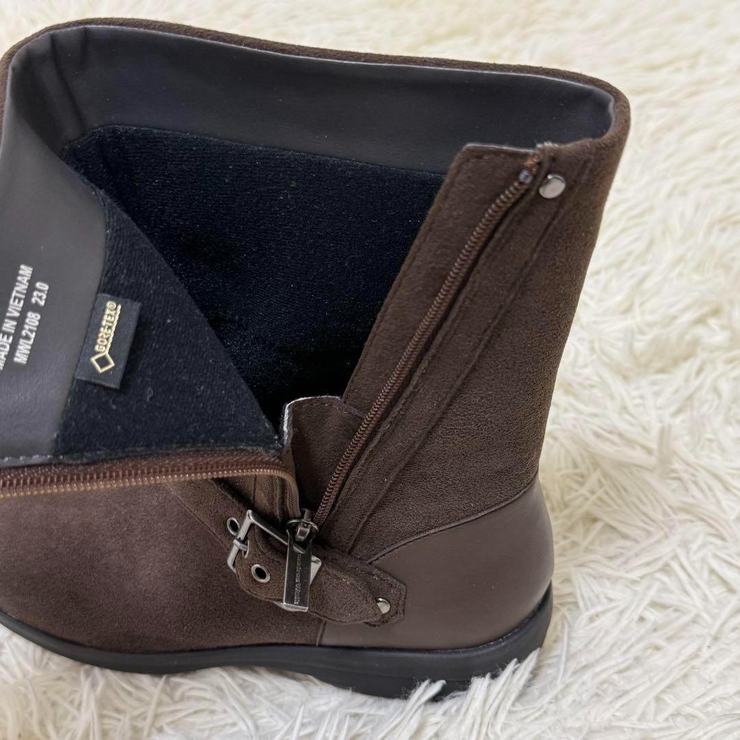 マドラス ウォーク ゴアテックス ブラウン ショートブーツ 23.0cm 防寒