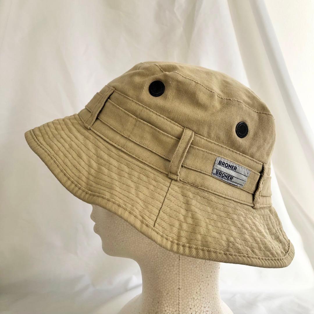 希少 90s BRONER ブローナー サファリハット 小山田圭吾 着用 モデル