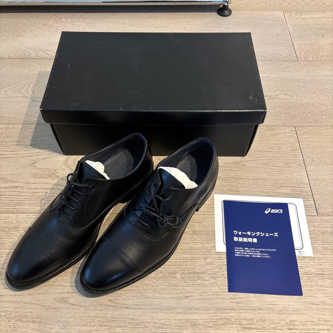 ASICS ランウォーク　ストレートチップ　24cm ほぼ新品 ASICS RUNWALK（アシックスランウォ－ク） アシックス ランウォーク