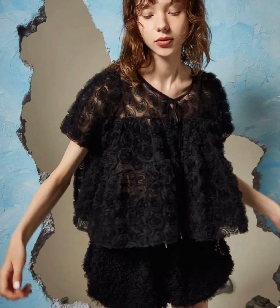 の*し様 最安値【美品】パフツイードブラックあさぎーにょ poppy これから夏休みだね！是非POPPYきてね〜！ワクワクを抱き締めようー