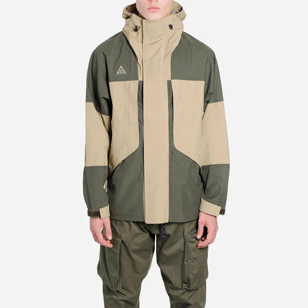 ア*6様 NIKE ACG GORE-TEX ジャケット ベージュ カーキ - メルカリ