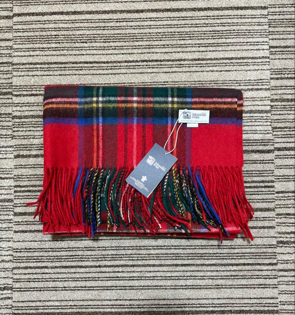 れ*ん様 JOHNSTONS OF ELGIN ジョンストンズ 大判カシミヤ ス - メルカリ