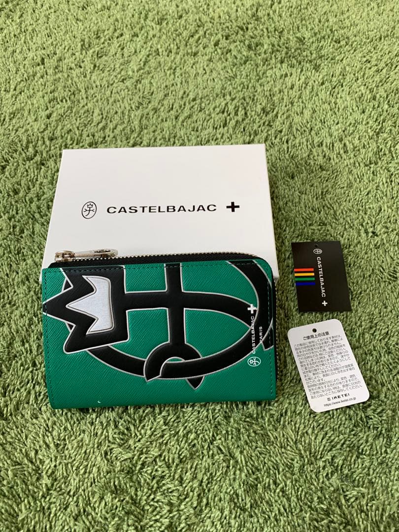 CASTELBAJAC カステルバジャック 牛革 二つ折り財布　新品22000円 CASTELBAJAC（カステルバジャック） 生産終了モデル 二つ折り財布
