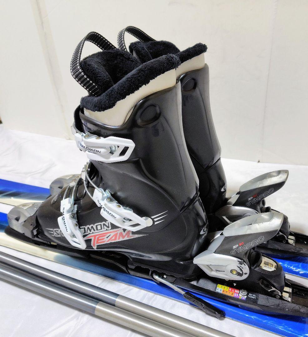A ■スキーセット■KAZAMA160cm■SALOMON 25〜25.5cm