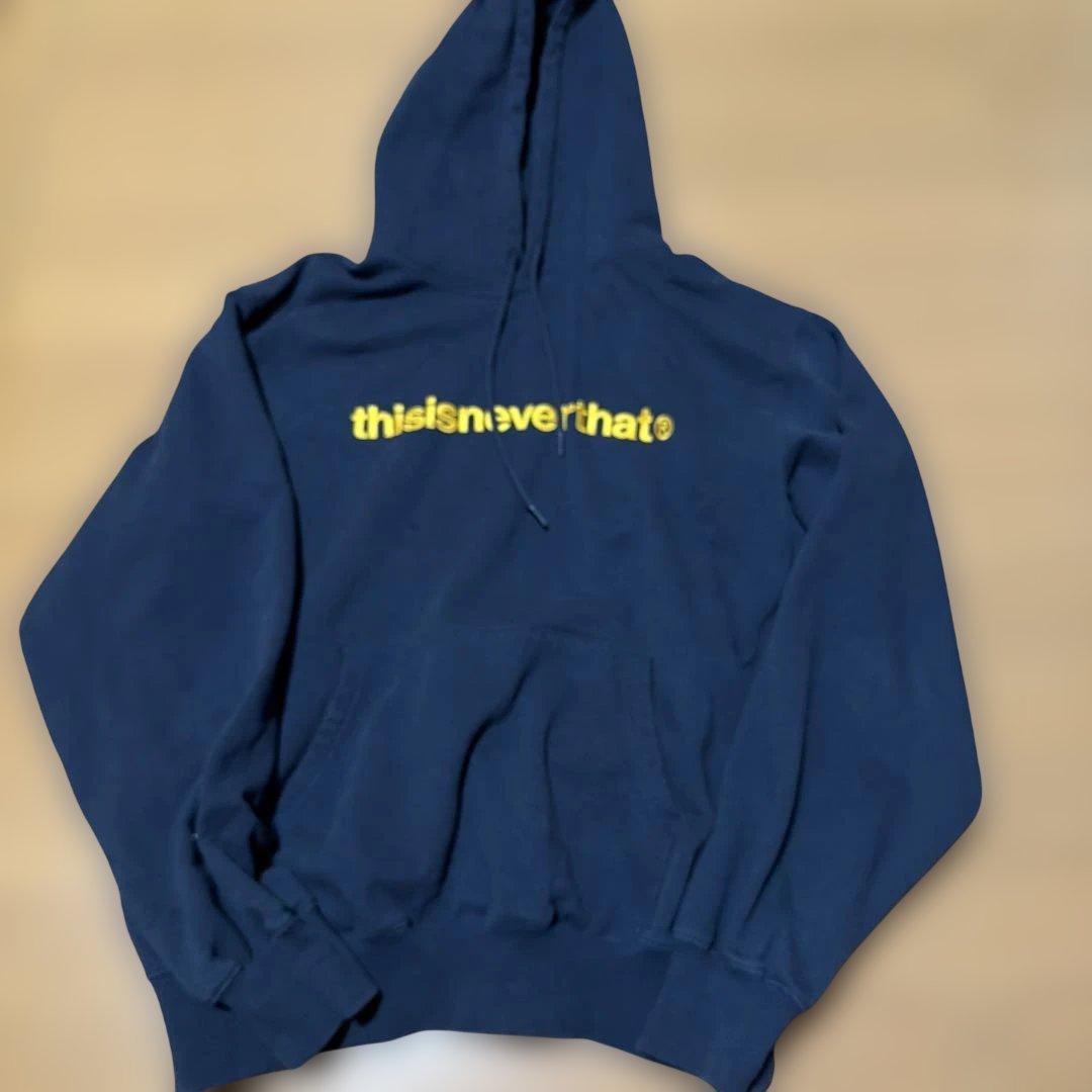 thisisneverthat ネイビー パーカー - メルカリ