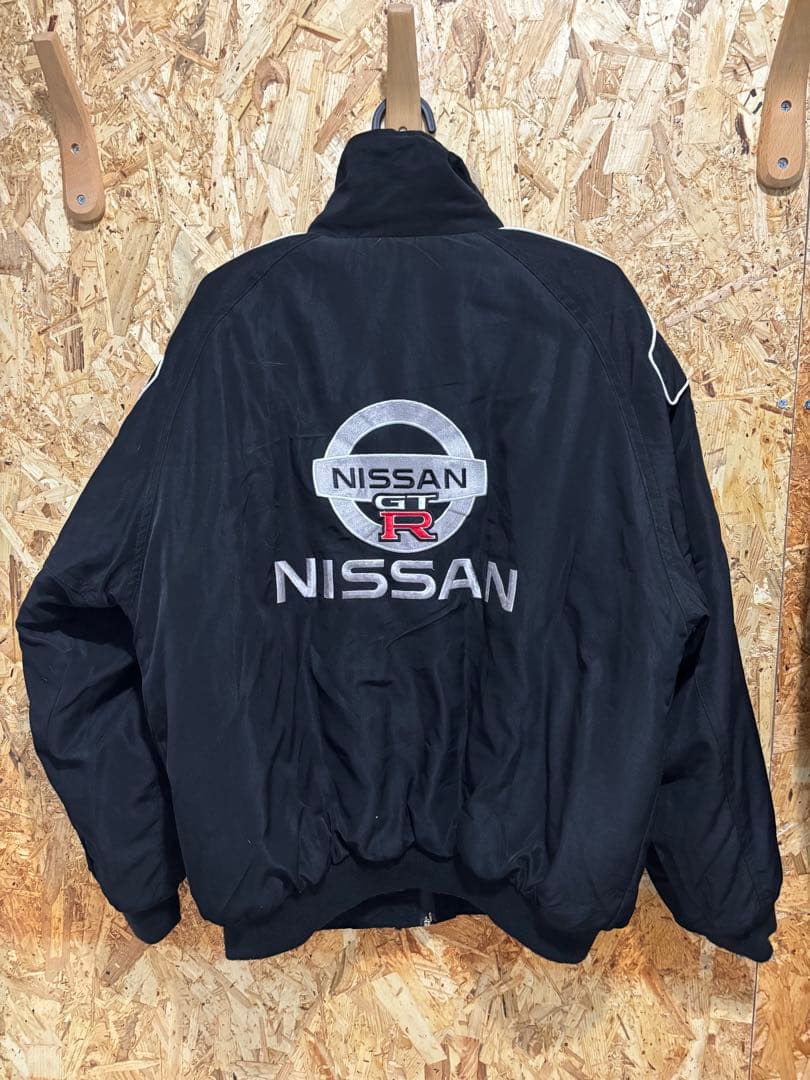 希少90s Nissan レーシングジャケット サイズL 中綿 - メルカリ