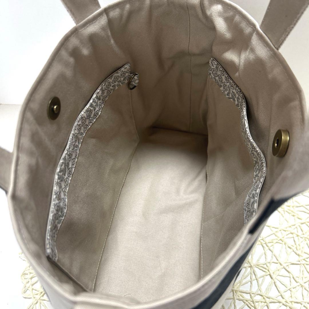 感謝価格》ミナペルホネンパニーニ風トートバッグ ハンドメイド - メルカリ