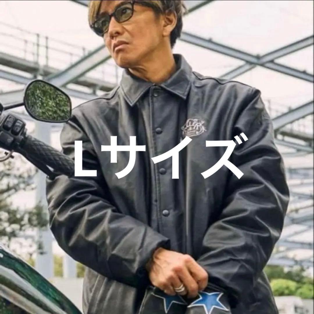 キムタク ROLLER MAGAZINE フェイクレザーコーチジャケット - メルカリ