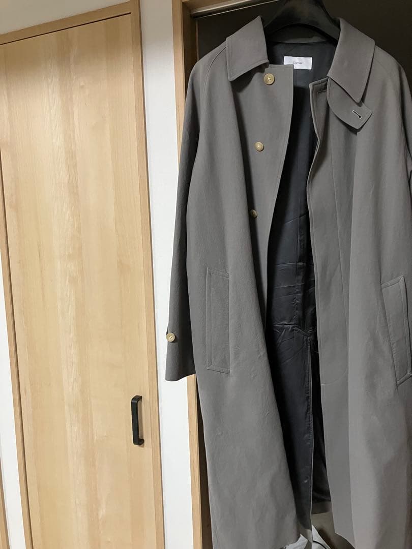 Cornier コルニエWORSTED BALMACAAN LONGコート - メルカリ