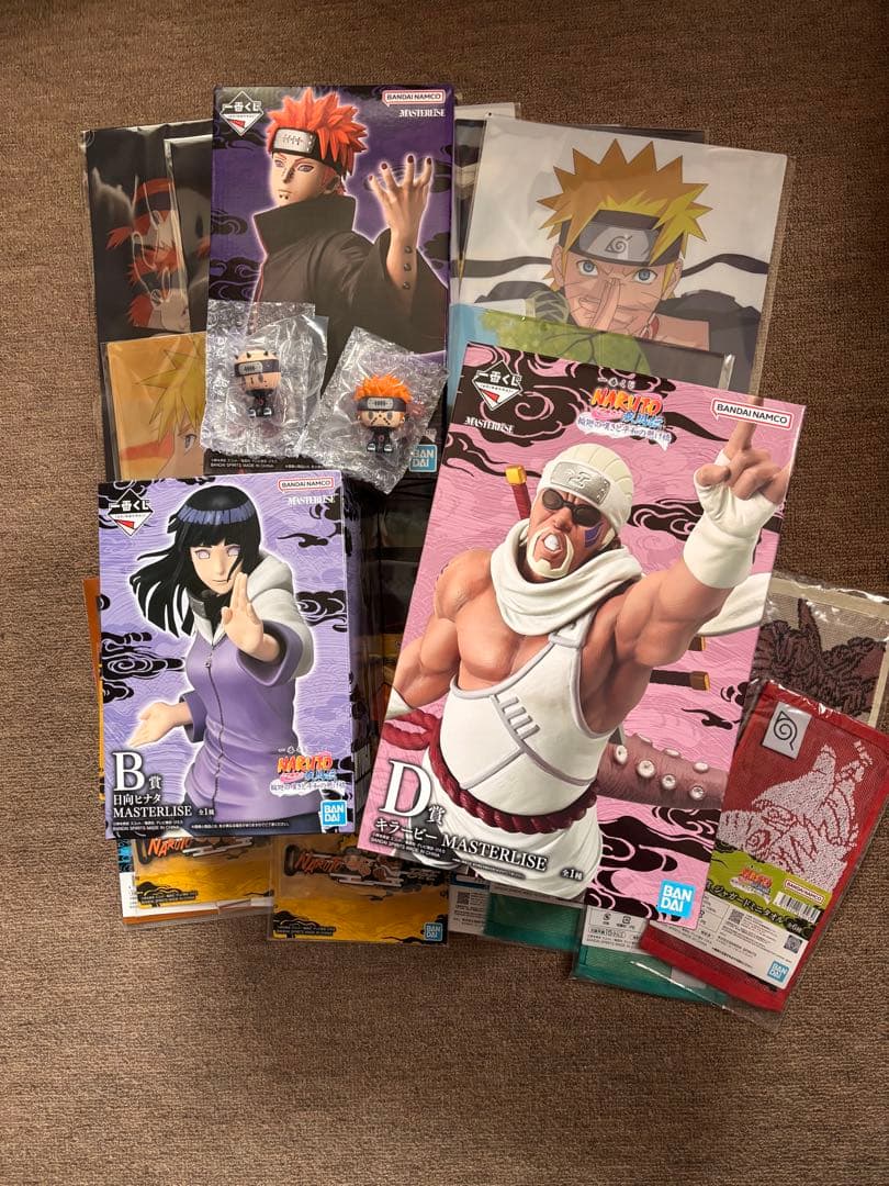 NARUTO 一番くじ ペイン ヒナタ キラービー フィギュア - メルカリ