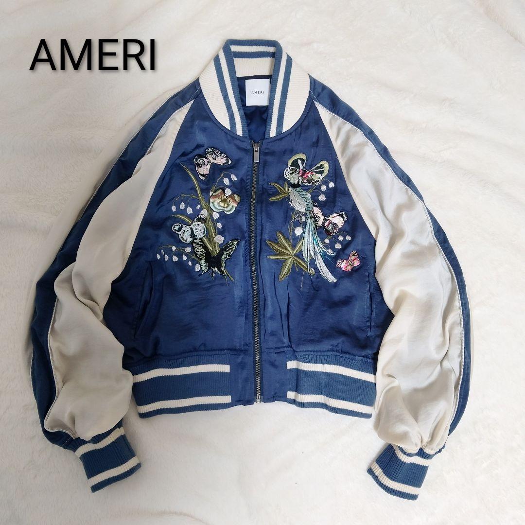 AMERI×STUDIOUS lillybell souvenir jacket Reversible Souvenir Jacket 170