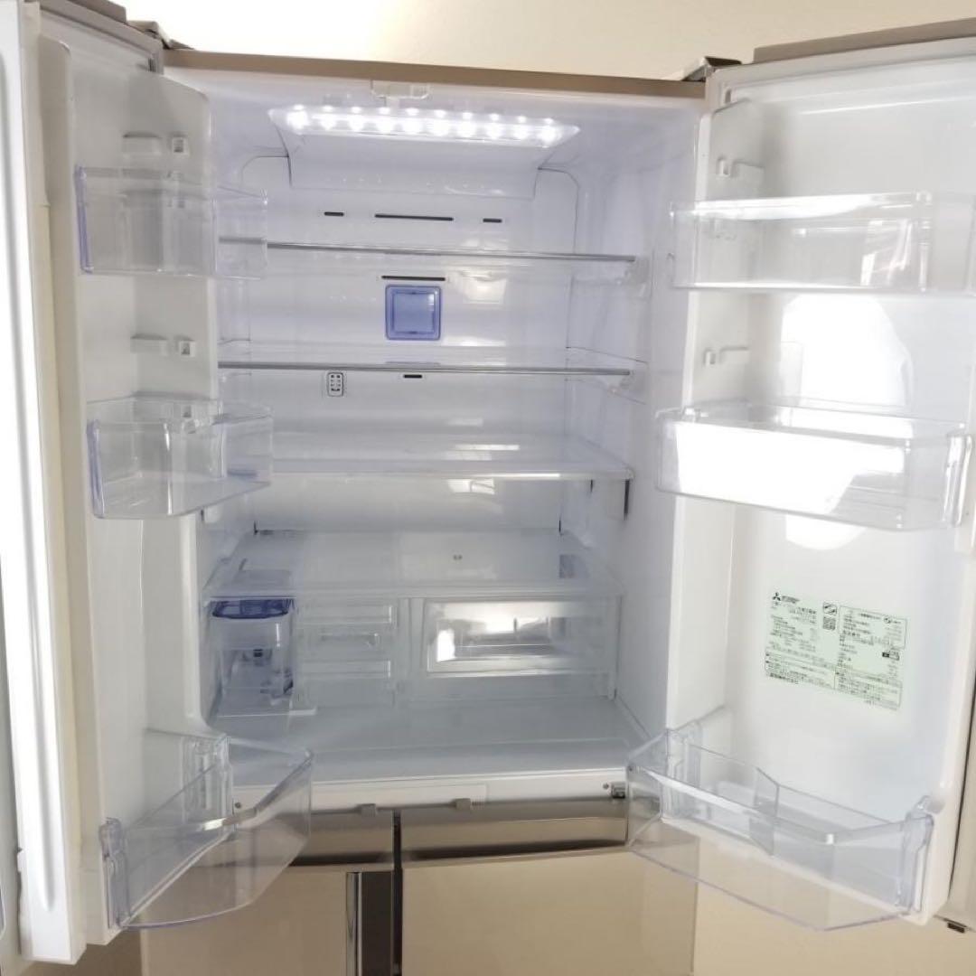 販売期限9/15【中古】三菱 435L フレンチドア冷蔵庫 即決 発送9/23
