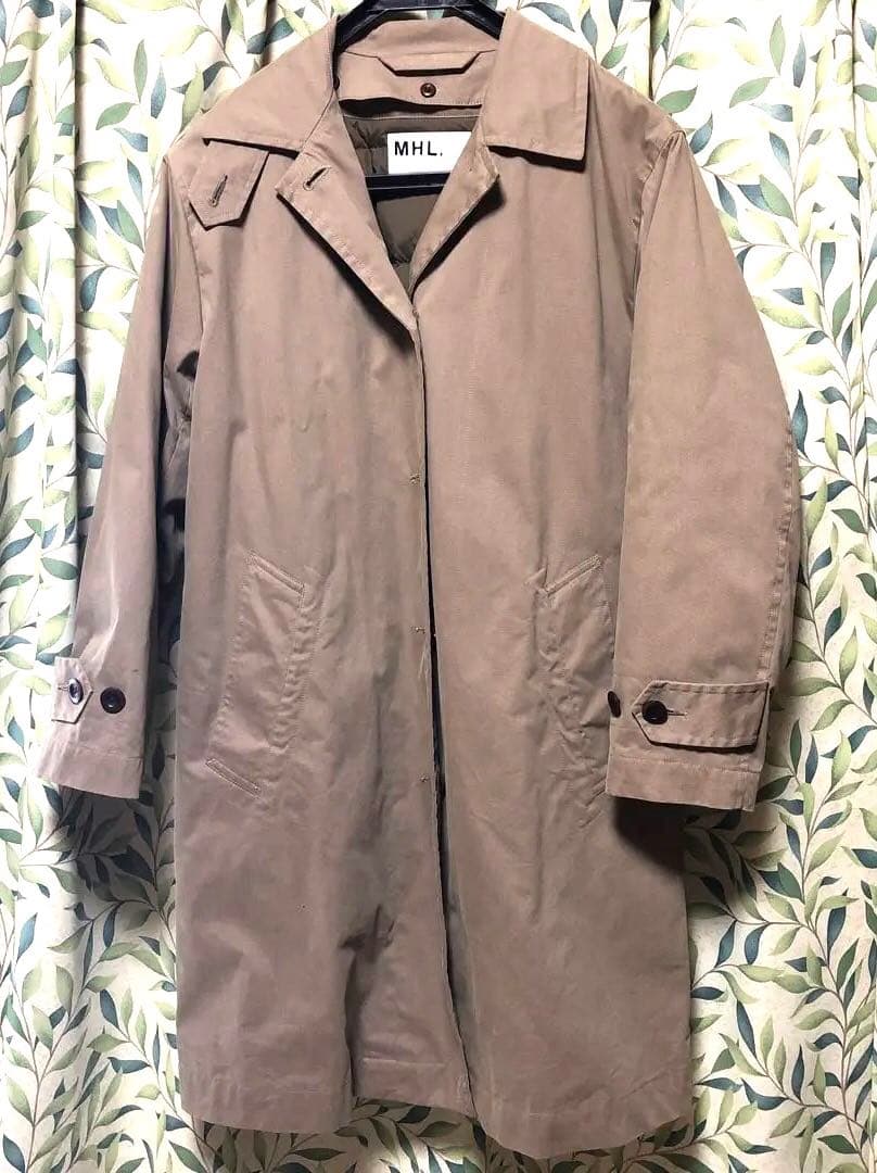 MHL. ベージュ トレンチコート - メルカリ