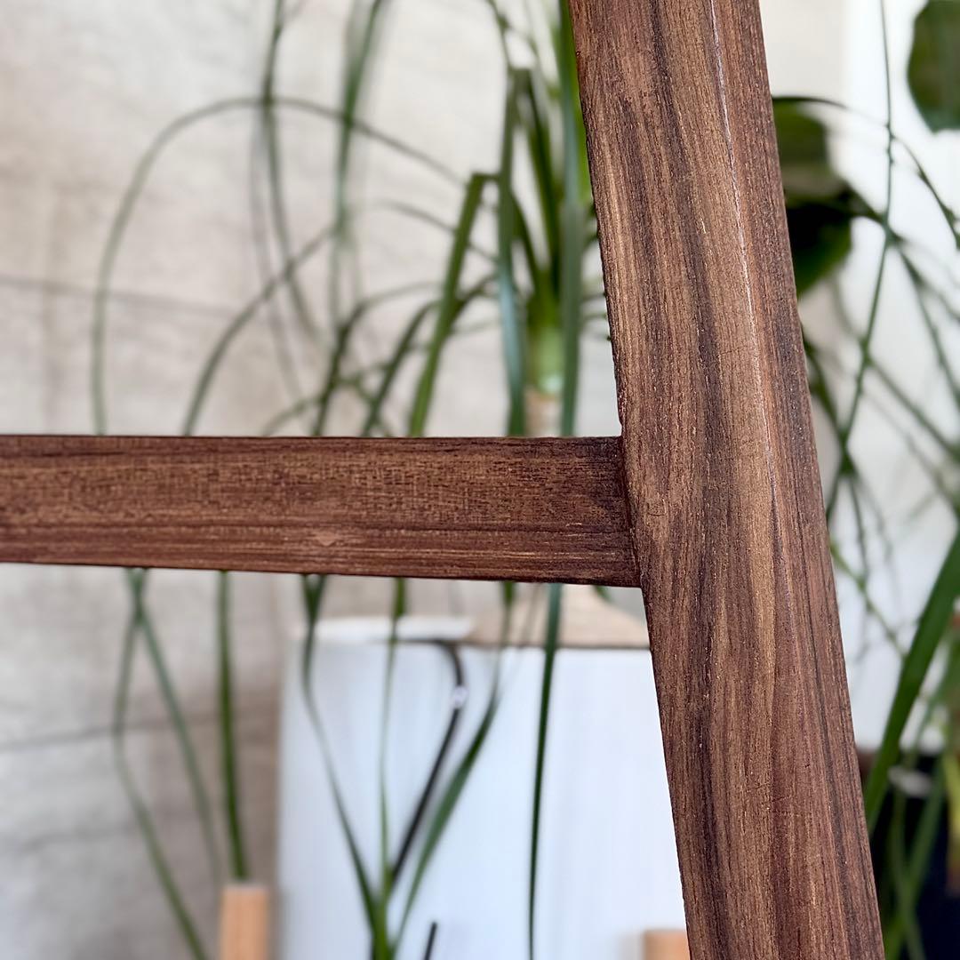 WTWチーク木製テーブル机作業デスク◇幅110木目ナチュラル素材