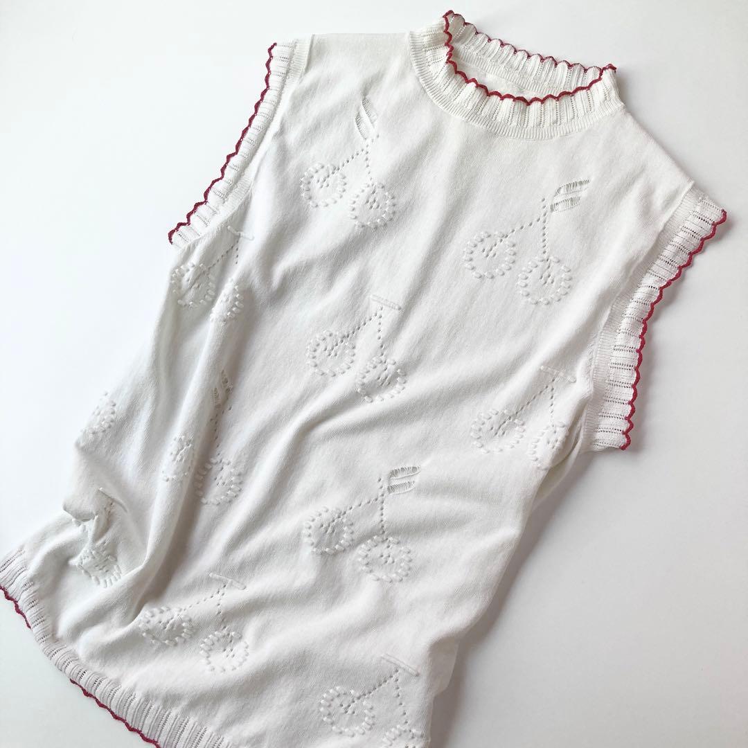 MUVEIL ミュベール サマーニット トップス mame ロンハーマン MUVEIL ミュベール サマーニット トップス mame ロンハーマン - メルカリ